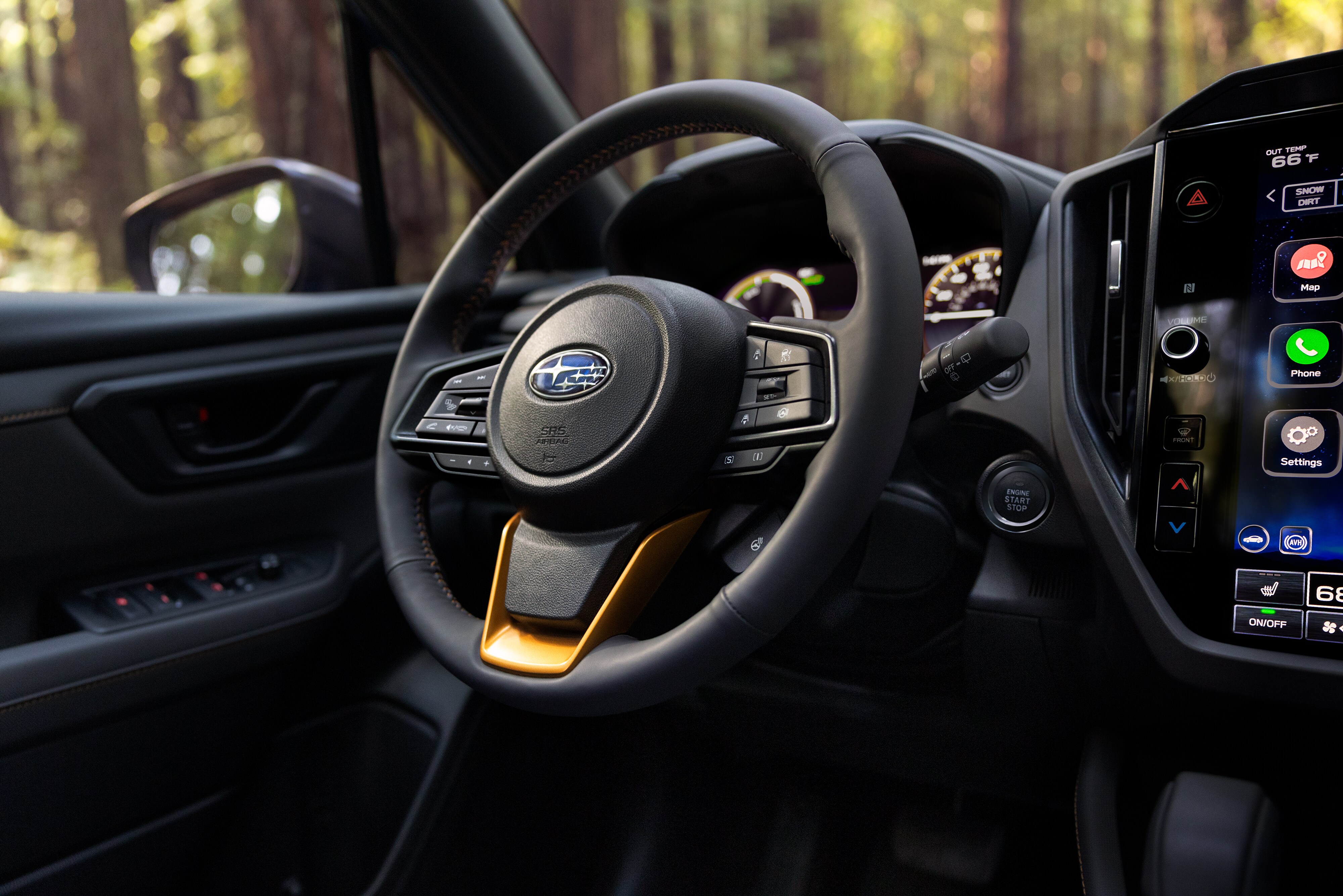 Subaru Forester Hyrbid WIlderness interior